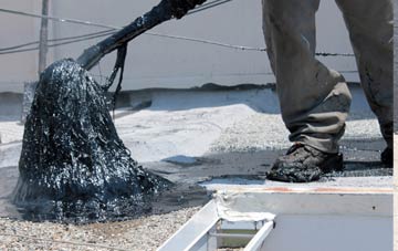 Ysgeibion flat roof waterproofing costs